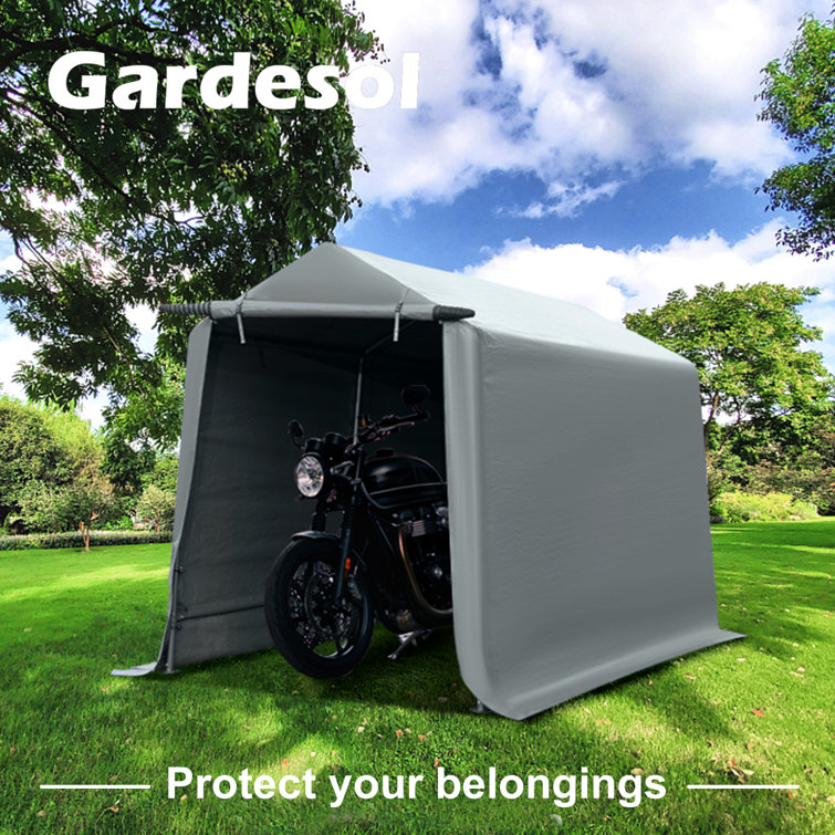 Motorcycle storage tent on sale